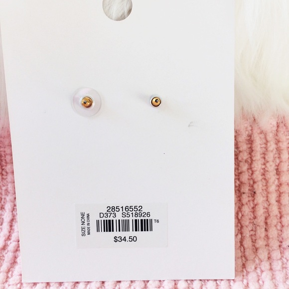 LOFT MULTI COLOR RESIN & GOLD FRINGE EARRINGS 🆕 - Picture 5 of 6